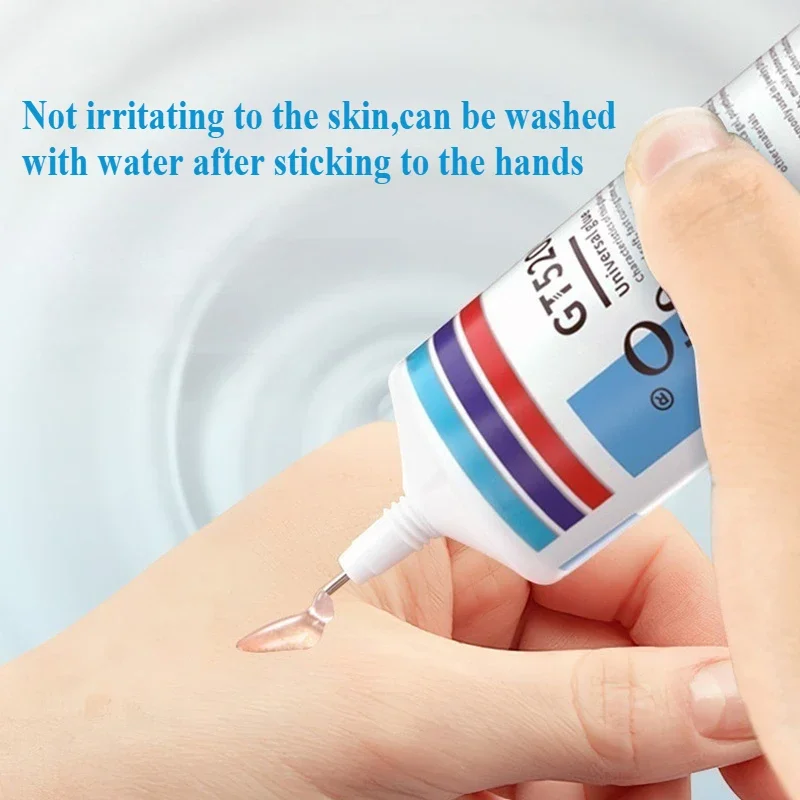 Strong Fabric Glue Waterproof Agent Dry Fabric Patching Glue Versatile Fabric Repair Seam Adhesive for Clothing Supplies