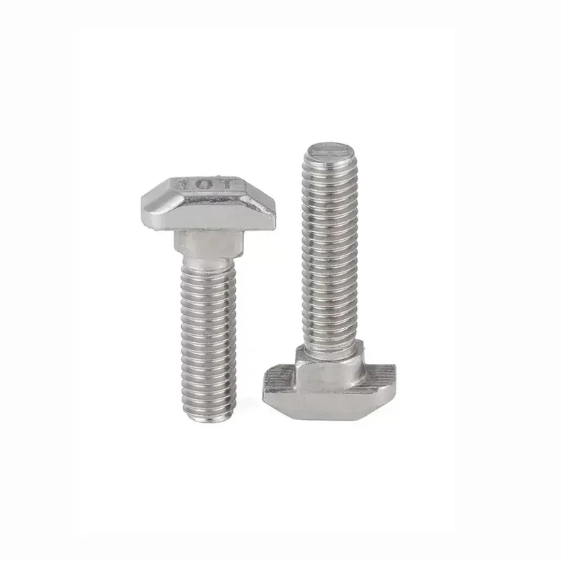 

Corrosion Resistant 304 Stainless T Bolt Multi Purpose for Industrial Framing and Machine Fixture M6 M8