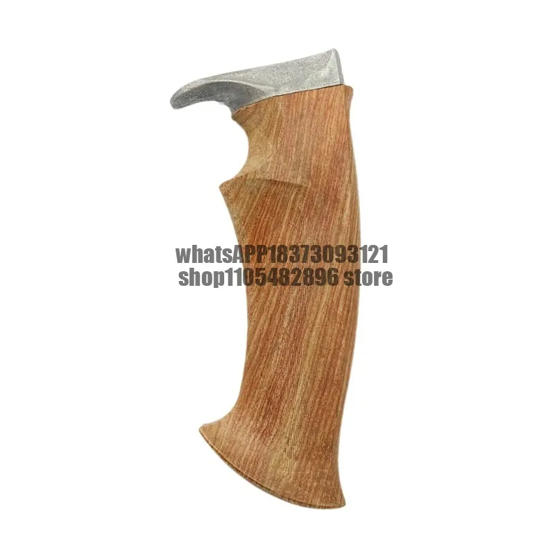 Comfortable Wooden Knife Handle Grip Easy to Install Replacement Part for Kitchen Knives Holder