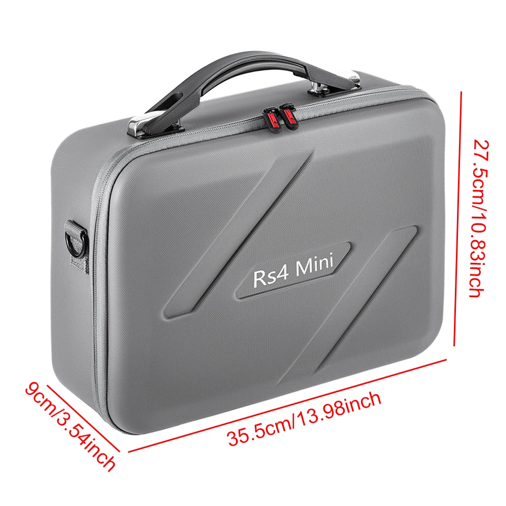 PU Storage Bag For DJI RS4 Mini Carrying Case Portable Travel Handbag For DJI Ronin 4 Mini Handheld Stabilizer Accessories
