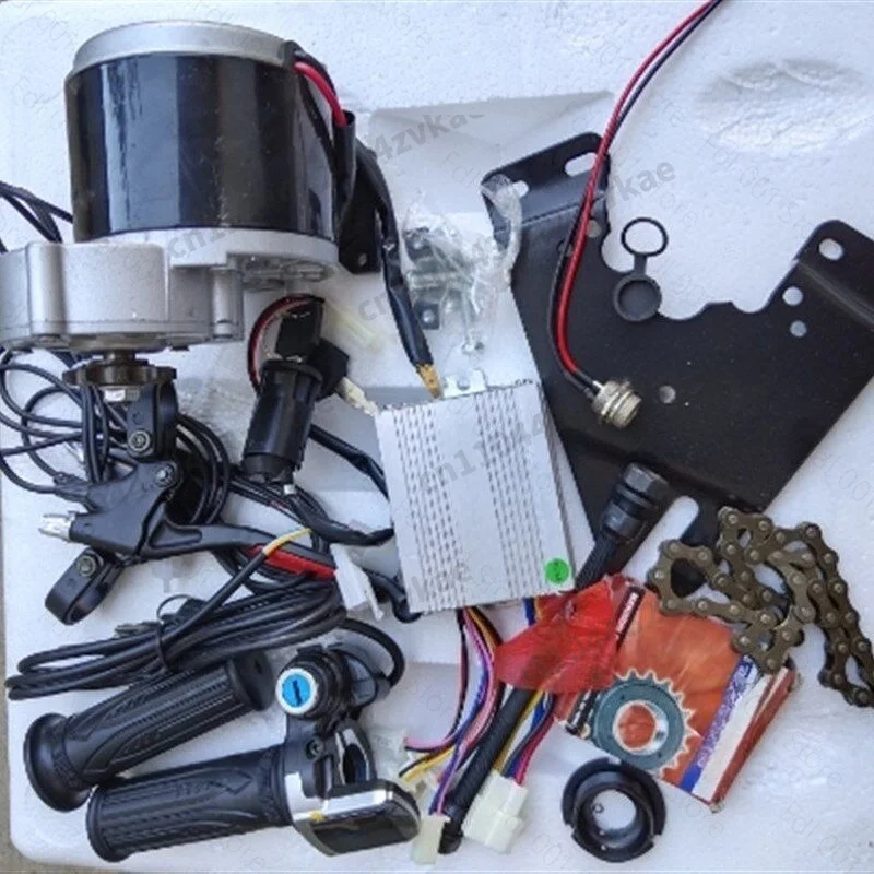 Vehicle Brushed Gear Motor Kit 250W350wBicycle Modification Electric Power Electric