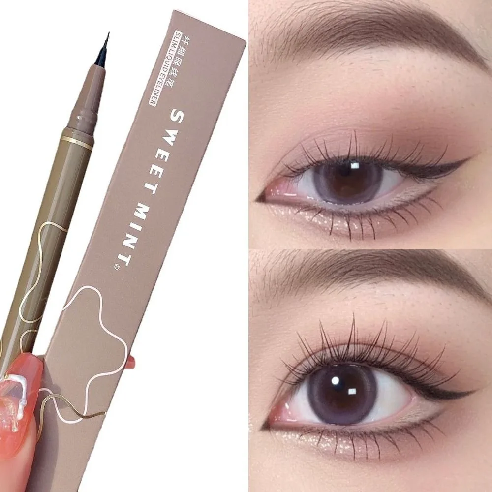 Special Purpose Quick Dry Waterproof Eyeliner Long Last Ultra-thin Liquid Eyeliner Smooth Lower Eyelash Pen Cosmetics