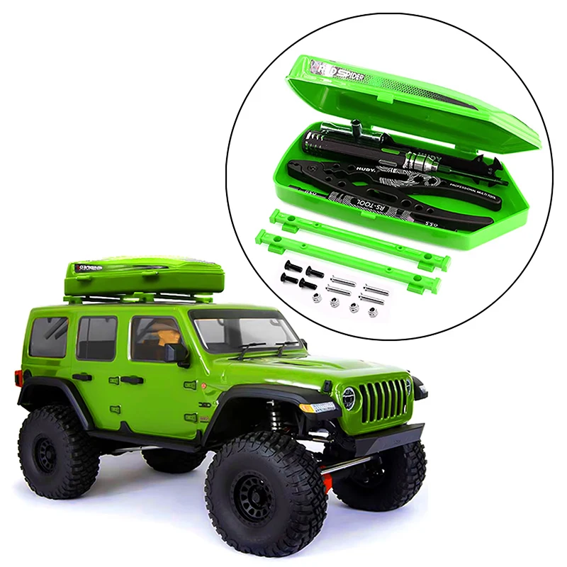 

RC Roof Rack Luggage Carrier for 1/10 1/16 1/24 RC Crawler Car WPL D12 Axial SCX24 MN MI Jimny WPL Upgrade Accessories Parts R43