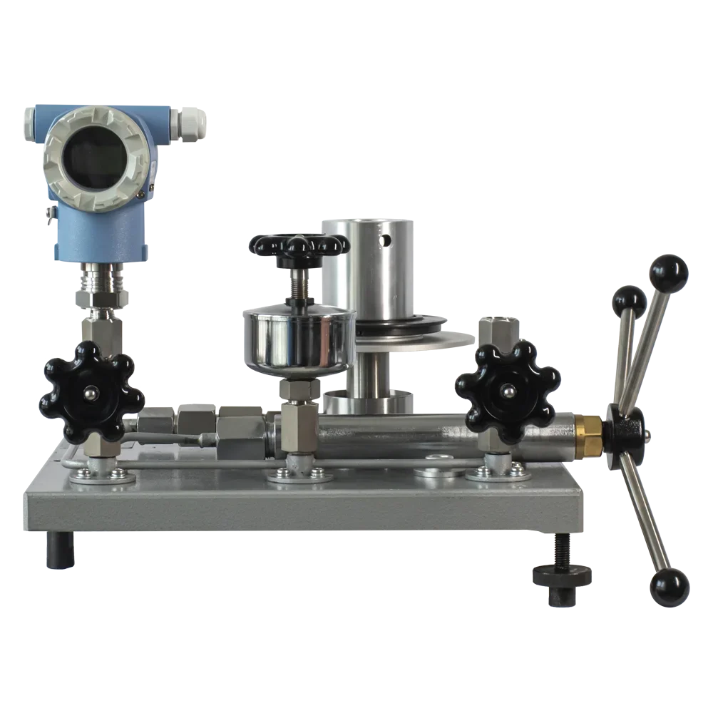 Laboratory 60Bar Pressure Gauge Calibrator Piston Calibration Standard Pressure Gauge Self-weight stress testing instrument