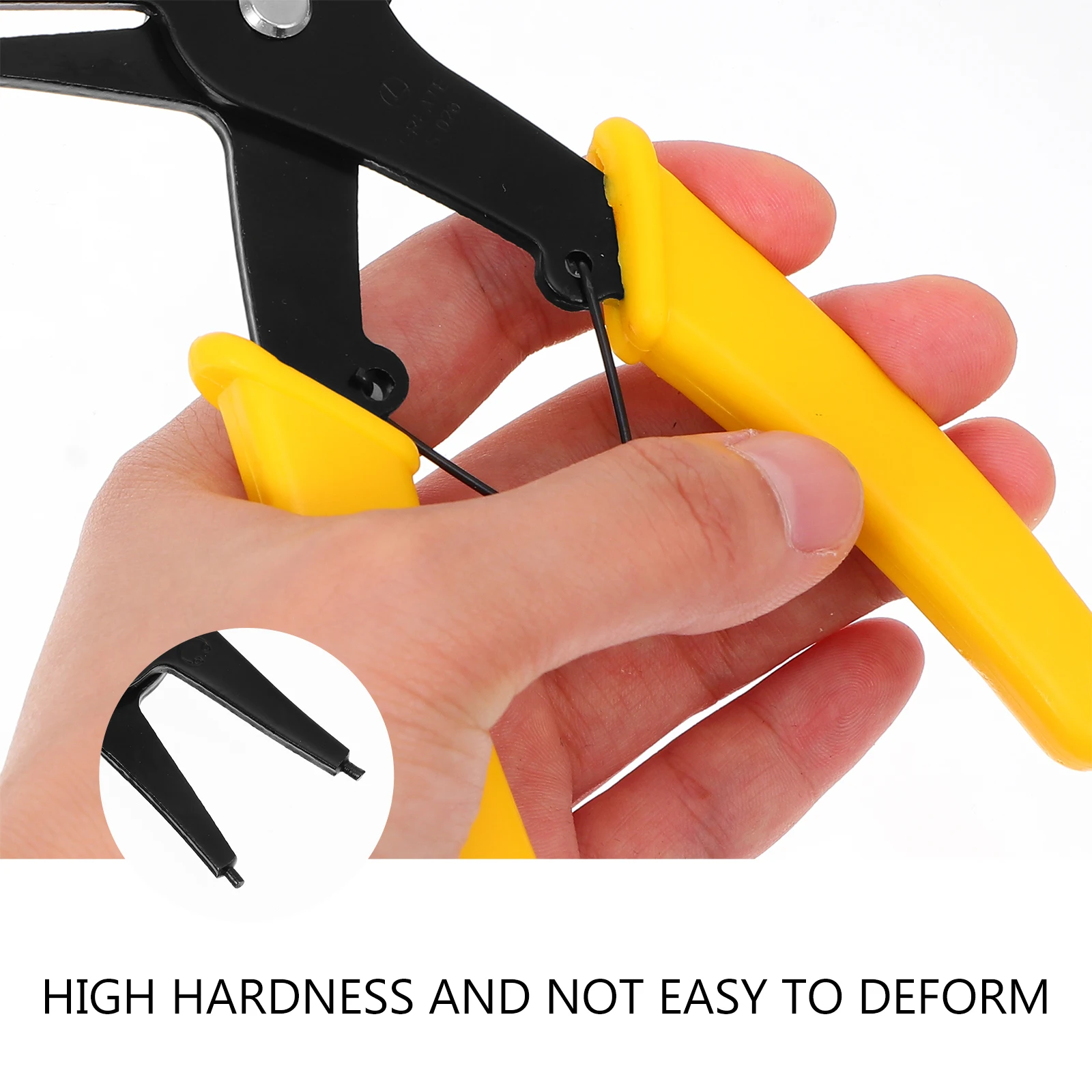 

Circlip Pliers Snap Ring Spring Removal Premium Steel Durable Corrosion Resistant Motorcycle Truck Repair Tool H