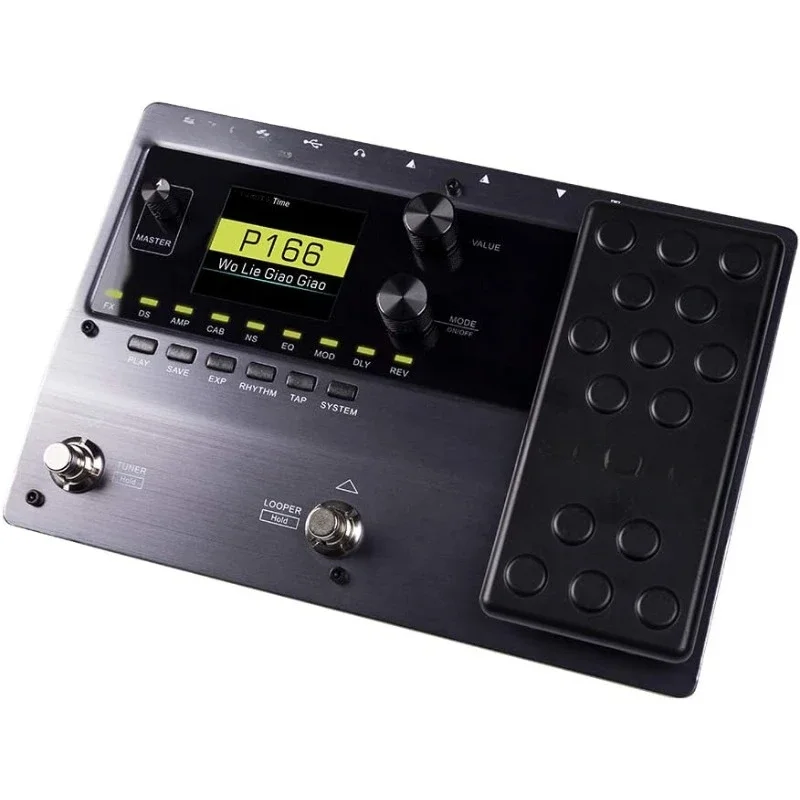 Electric Guitar Amp Modelling Multi Effects Pedal Portable Multi Effects Processor Loading Live show Live Streaming