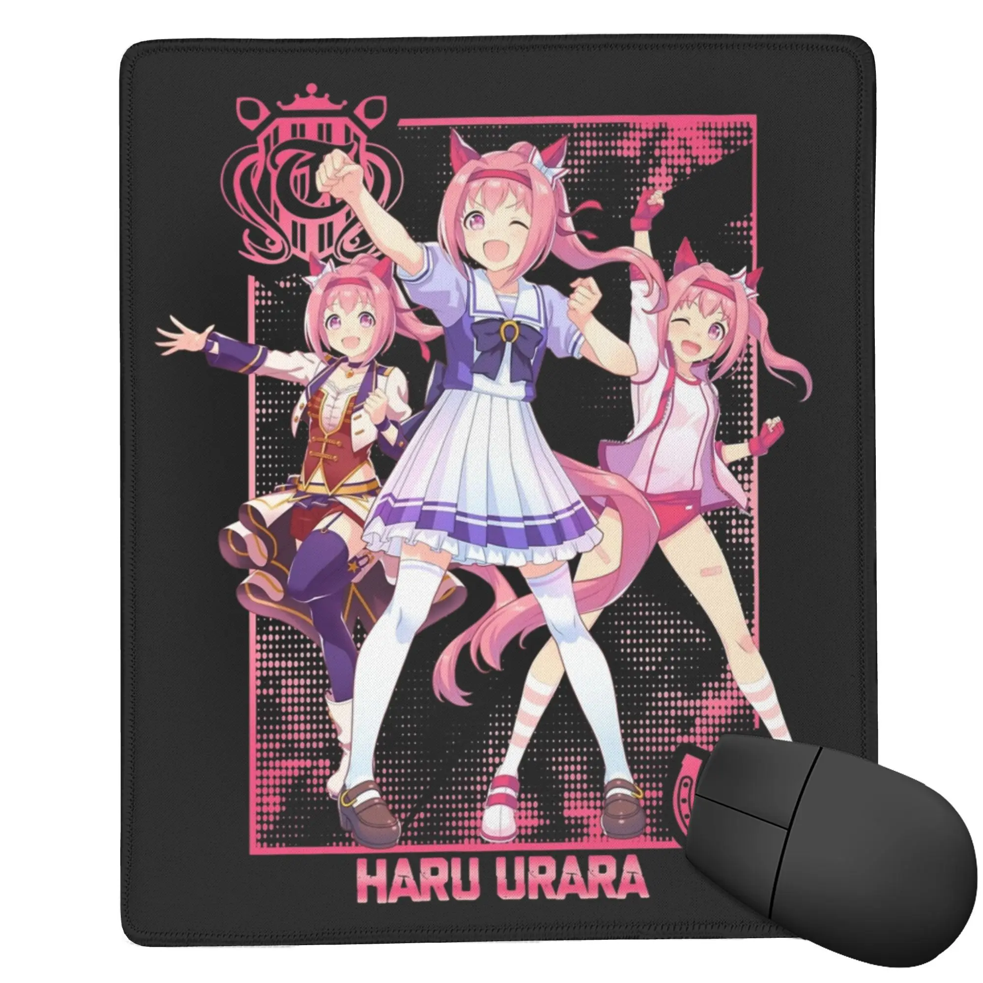 

Haru Urara Uma Musume Game Mouse Pad PC Desk Mat Waterproof Mousepad for Computer