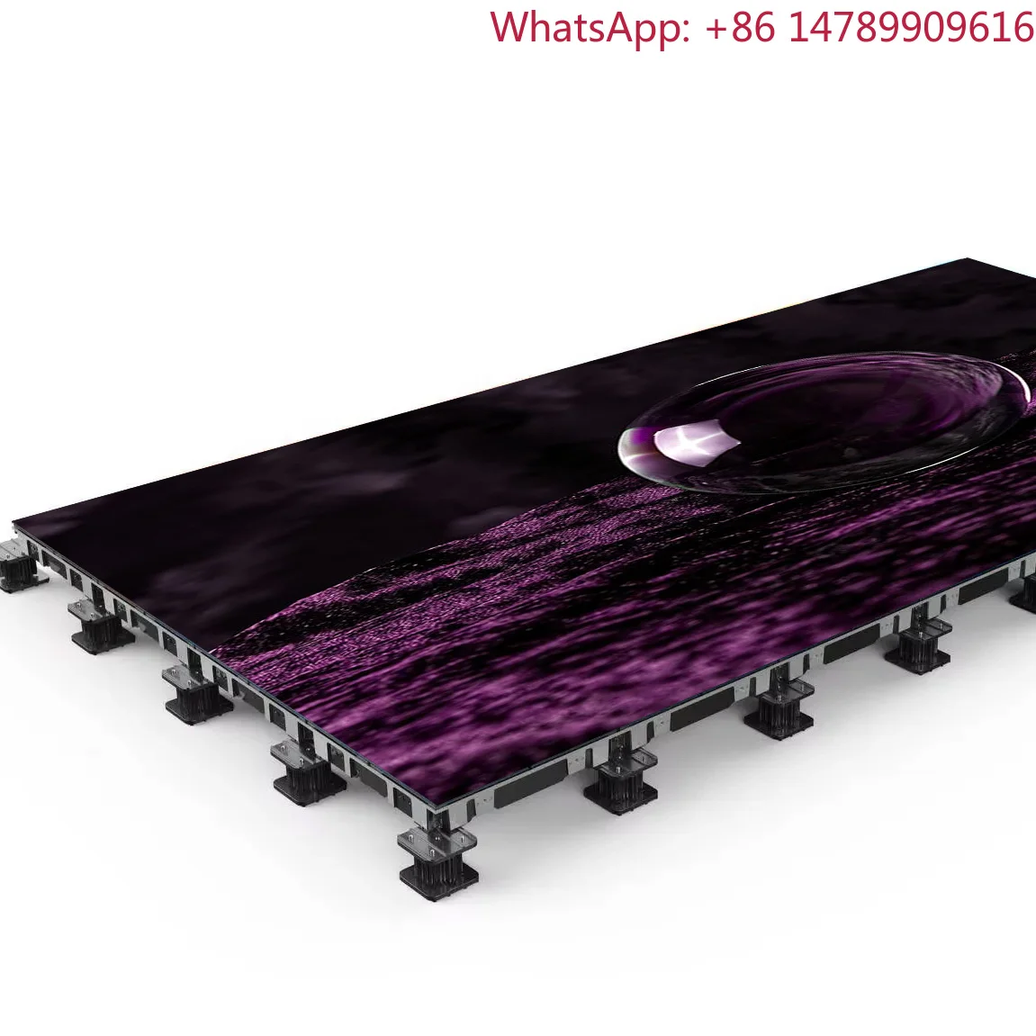 P3.91 Full Color Led Tiles Interactive Displays Game Video Stage Platform Floor Tile Wall Dance Led Display ScreenHigh-intensity