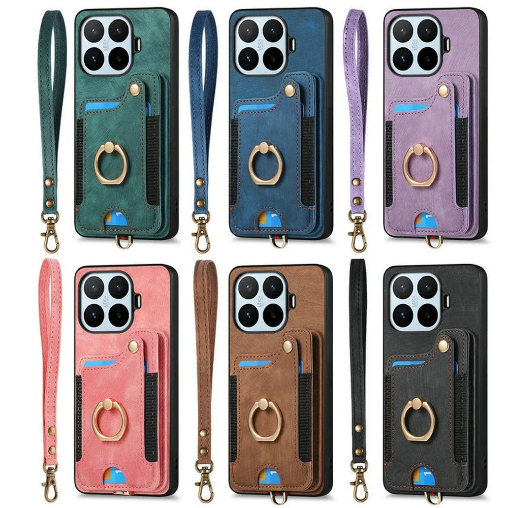For Xiaomi 17T 15T 14T 13T 11T Pro 5G RFID Leather Wallet Case For Xiaomi 17 Ultra Magnet Back Cover Mi 11 Lite 17 Pro Max Funda