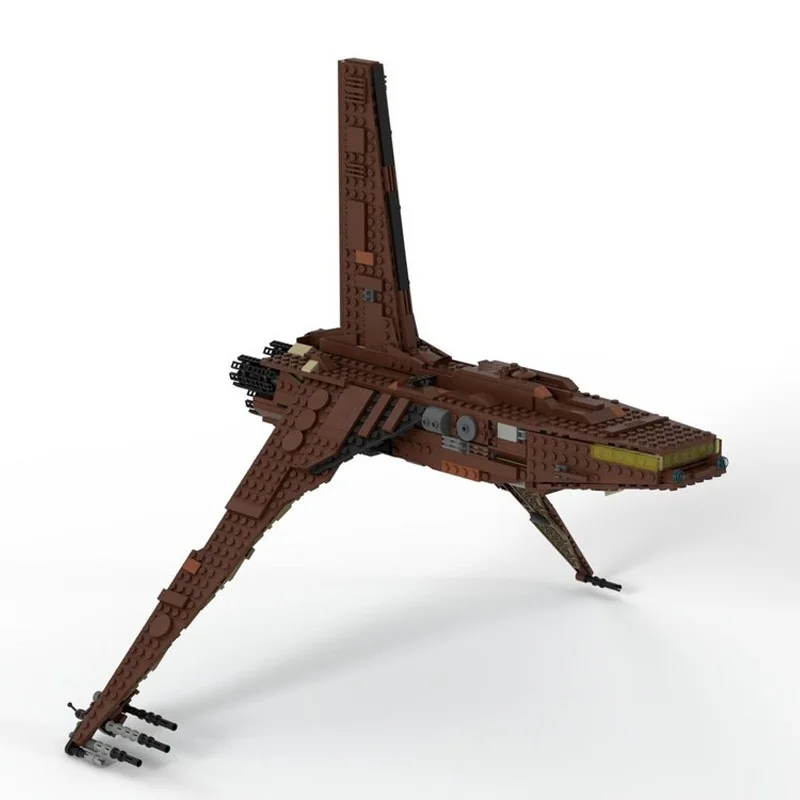 858pcs MOC Sandcrawler B Model Star Battle Building blocks Christmas gift Construction DIY creative idea Kids toys Birthday