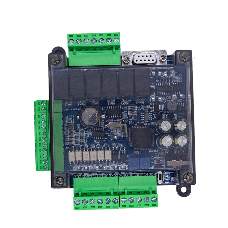 1Pcs FX3U-14MR PLC Industrial Control Board 8 Input 6 Output Programmable Control Relay Output, 24 V PLC Control