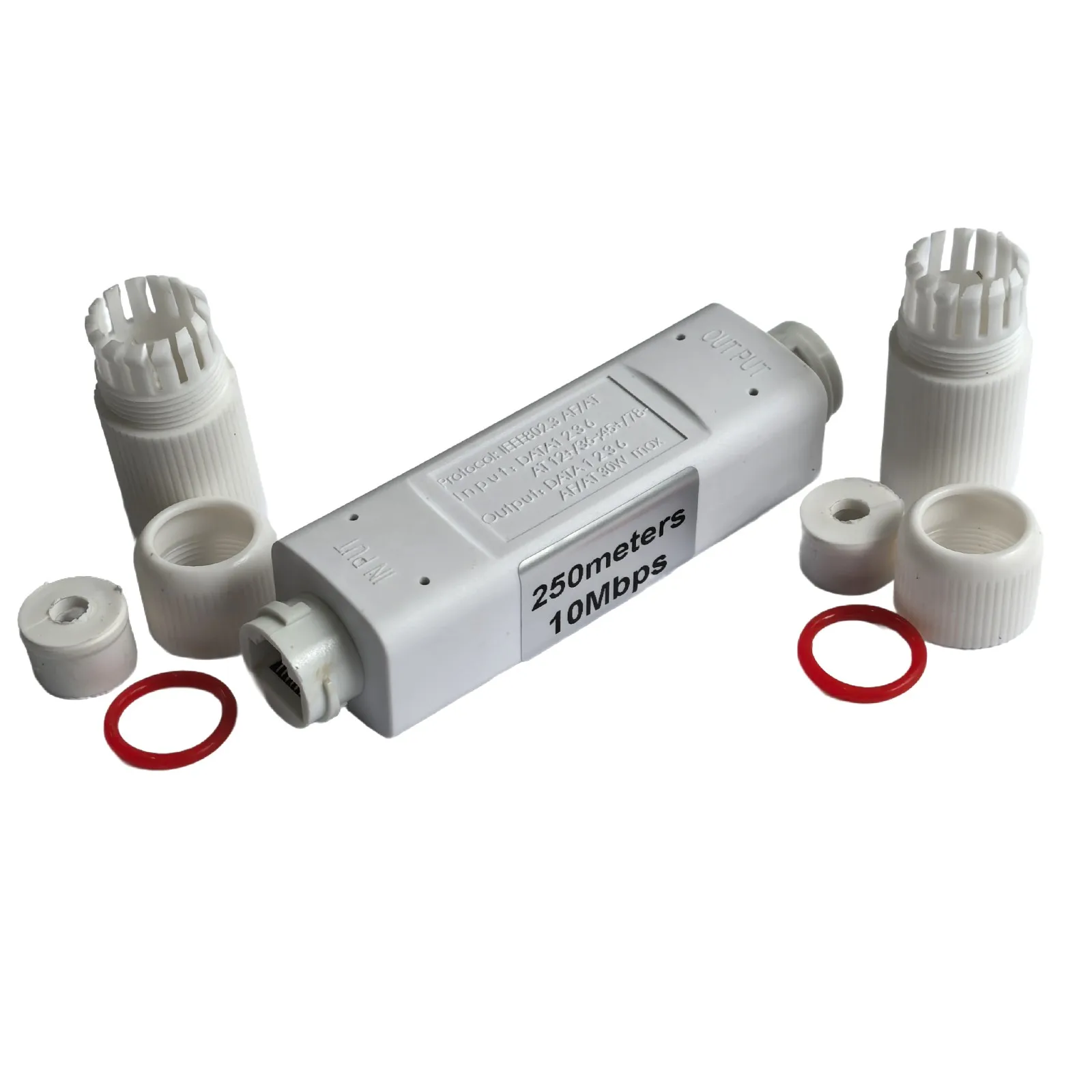 

Outdoor Waterproof PoE Extender 250m Long Range Repeater 10Mbps CCTV IP Cam
