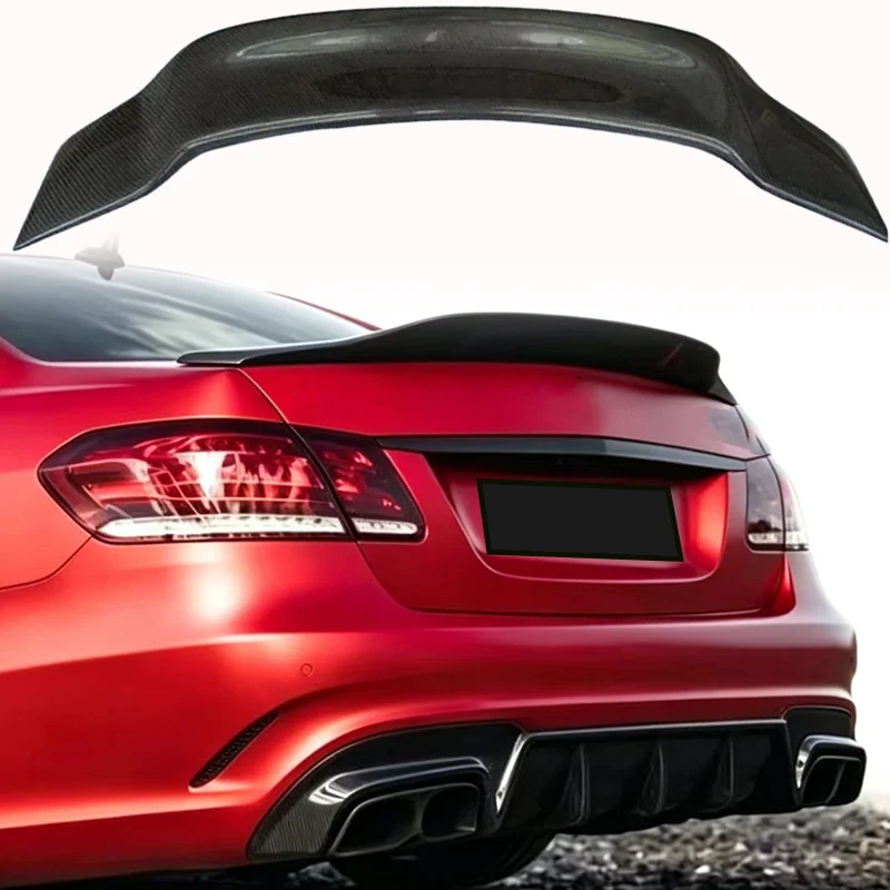 

For 2013-2016 Benz E-Class W212 four door sedan E180E200 E260 E300 E320 E400 sedan E63 pressure tail wing R modificati