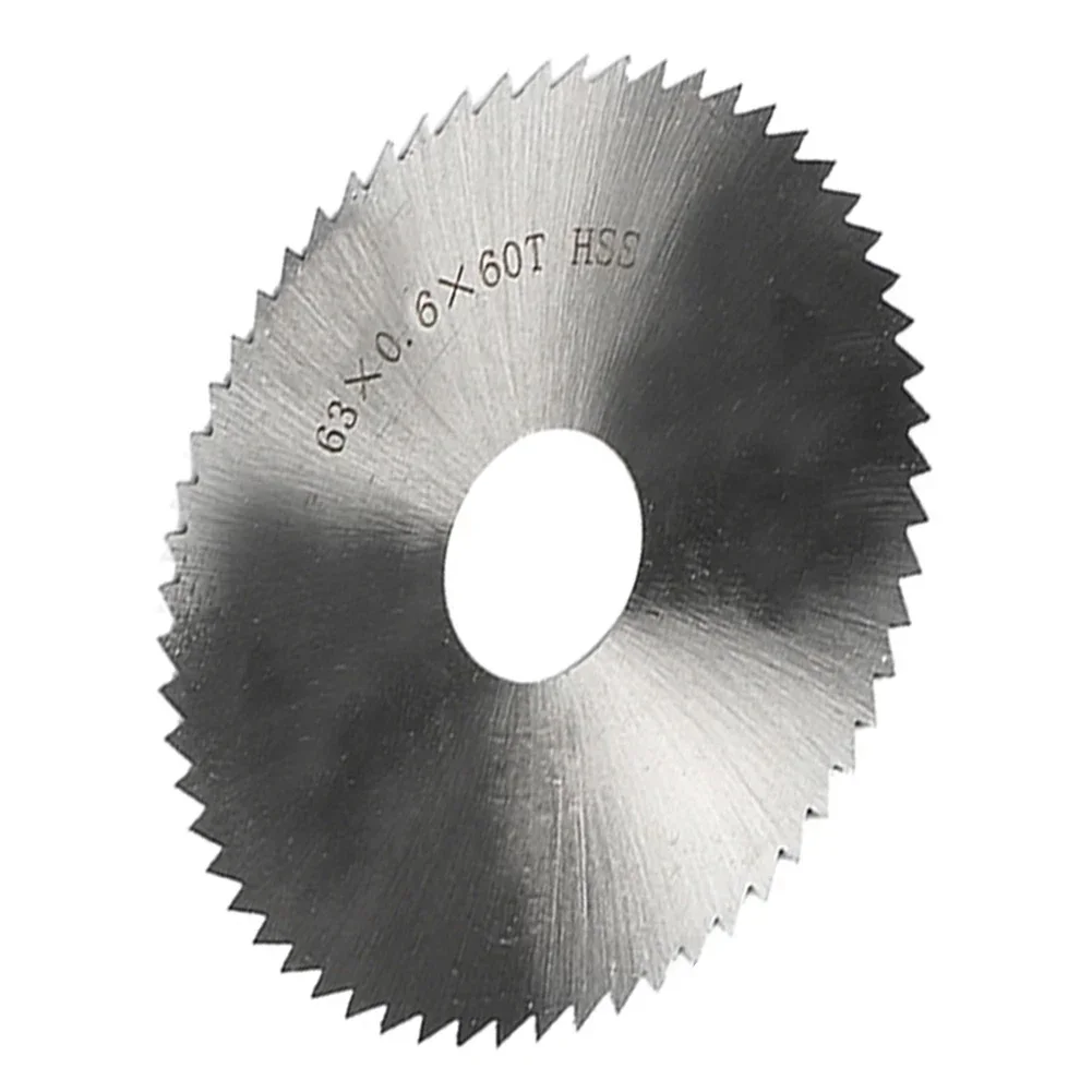 Circular Saw Blade Wheel Cutting Disc Steel 63mm For Fast Cutting Wood Plastic Copper Light Metal Soft Material Sharp Teeth