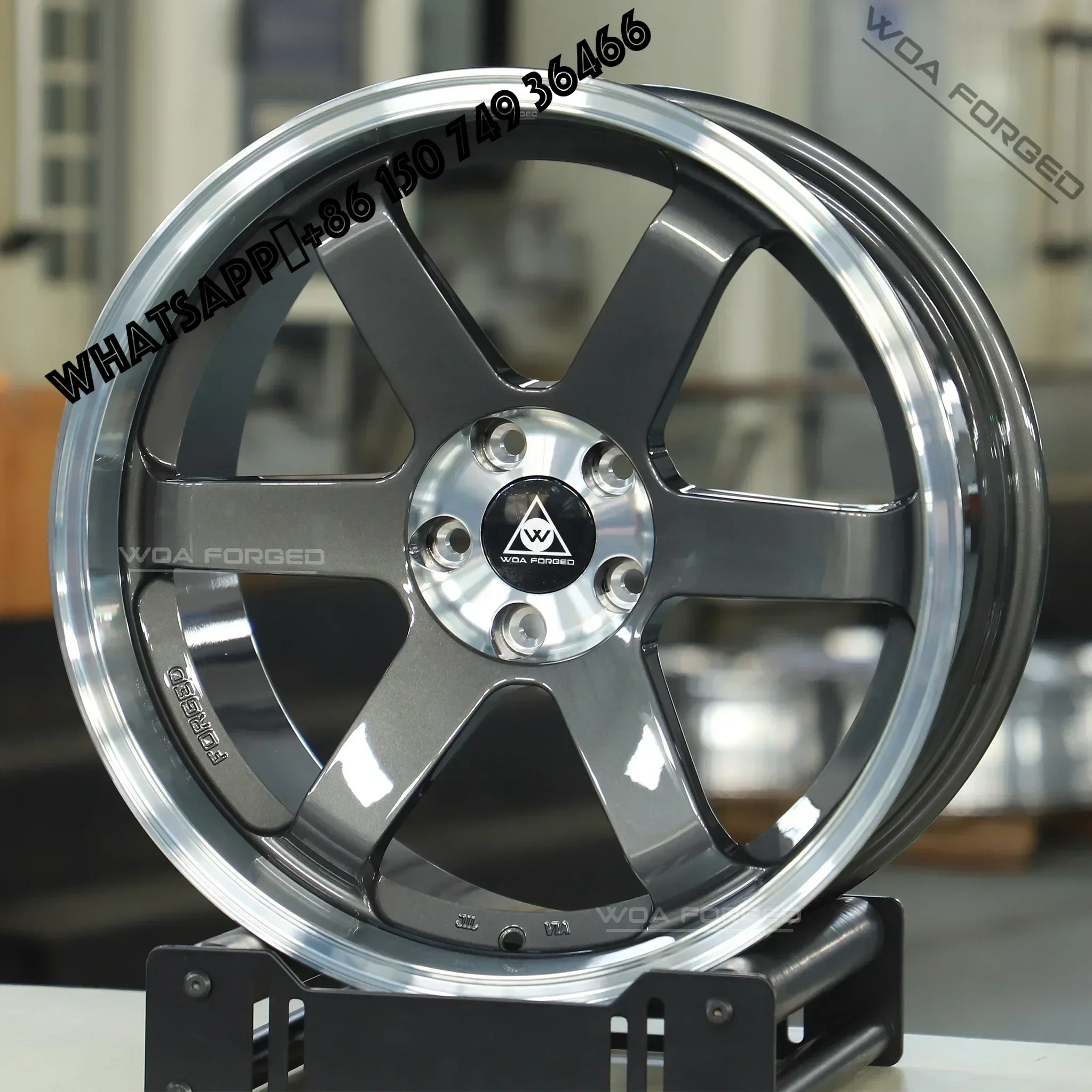 

6061-T6 DOT TE37 SAGA S-plus single six-spoke single disc forged lightweight wheels 5x120 5x112 forged car wheels FOR