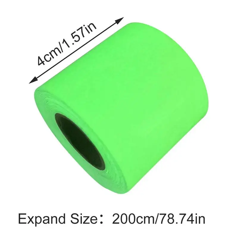 Green Luminous Tape Self Adhesive Glow In The Dark Stickers Stage Decorative Luminous Fluorescent Tape