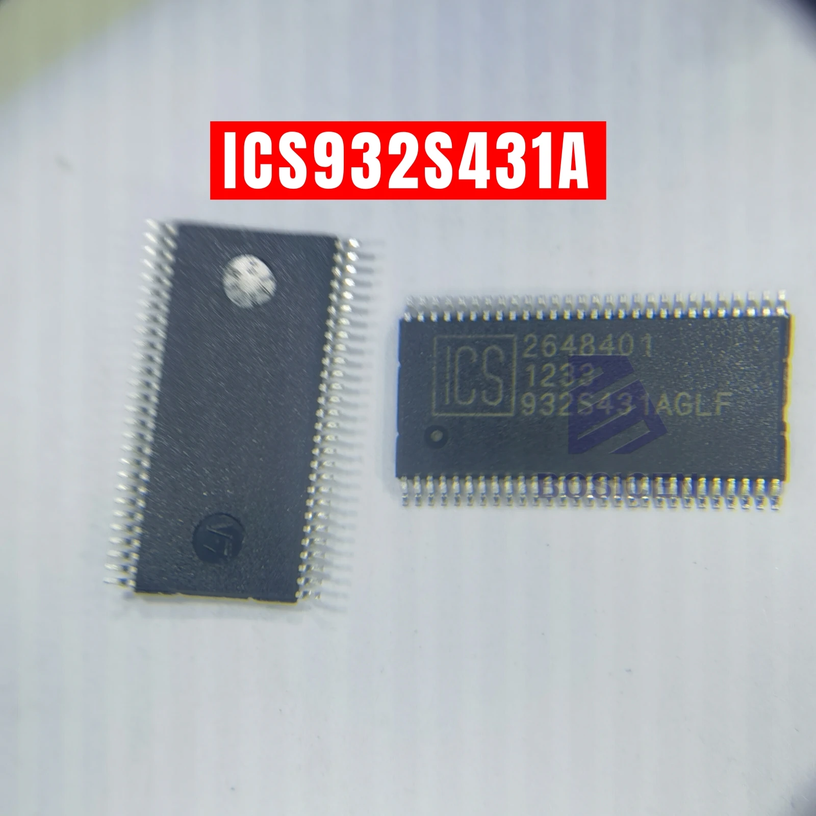 1PCS New Original ICS932S431A Marking:932S431AGLF TSSOP-56 Clock Synthesizer Jitter Cleaner SERVER MAIN CLOCK