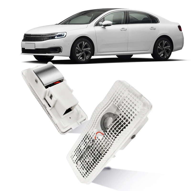 2PCS car door LED welcome lamp decorative lamp for Citroen C2 C3 II PLURIEL A51 C4 C6 C8 DS3 DISPATCH III PICASSO C5 X7 XSARA