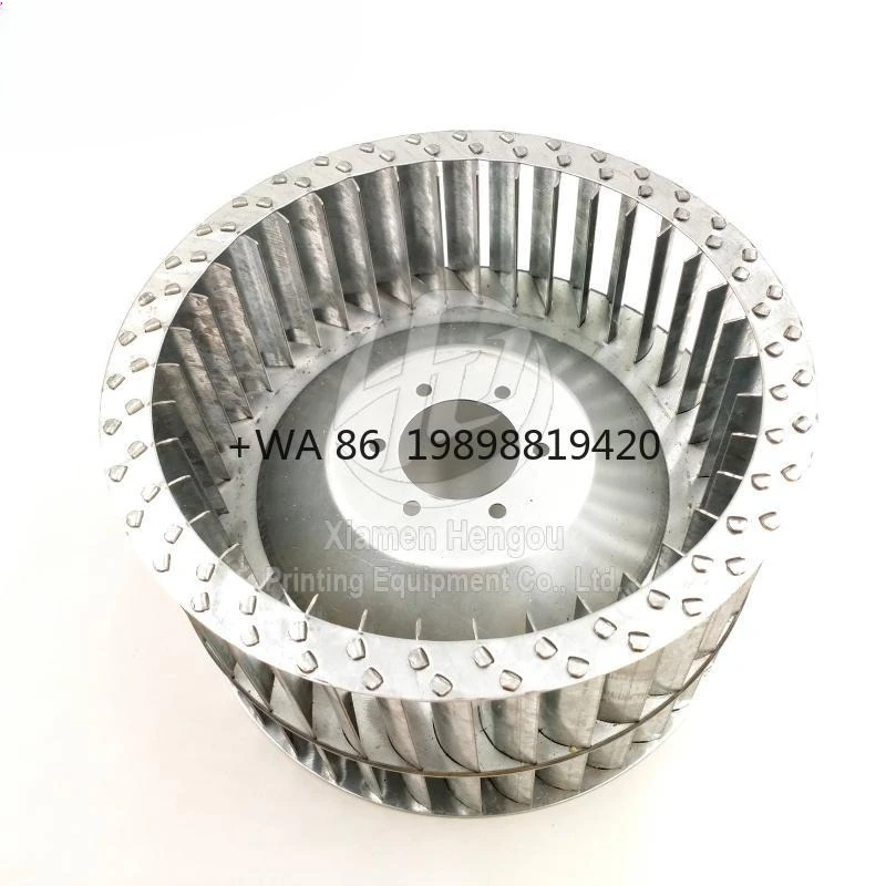 ماكينة طباعة أوفست قطع غيار منفاخ مروحة مضخة فراغ عجلة الرياح 250x50x140 مللي متر مروحة التبريد 140