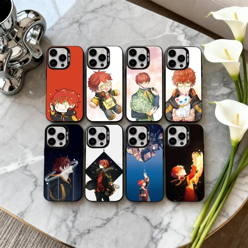 

707 L-Luciel M-Mystic M-Messenger-R Phone Case For iPhone17,16,15,14,13,12,11 Plus,Pro Max Black Candy silver phone case