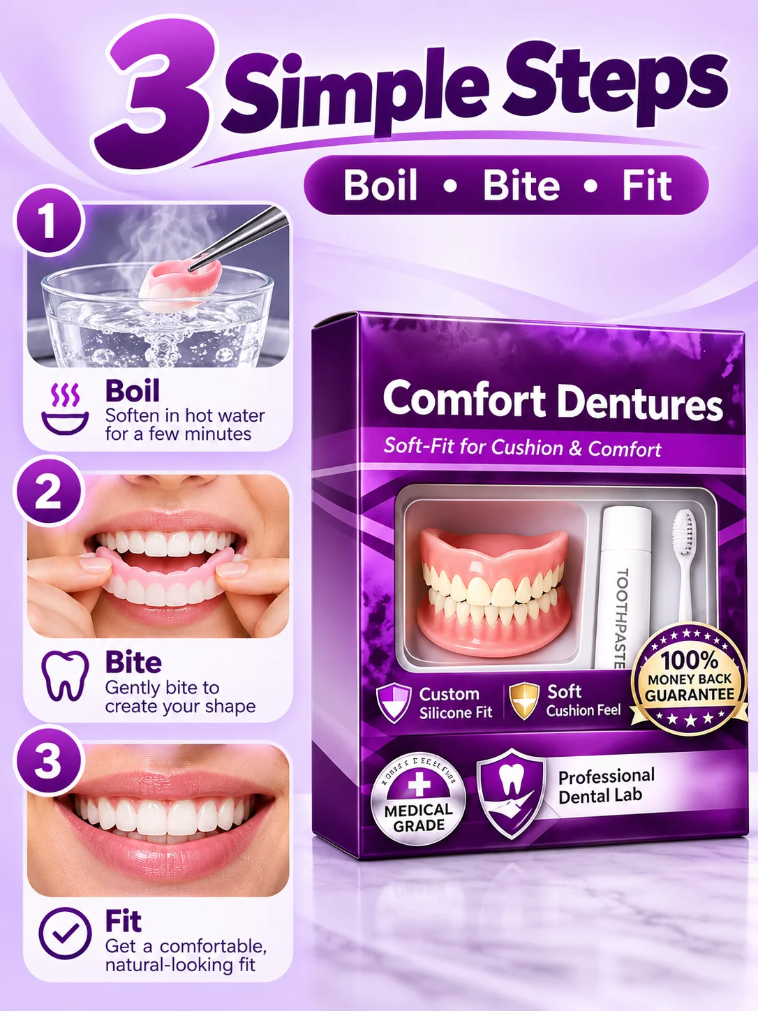 soft-comfort-fit-silicone-dentures-adult-full-set-upper-lower-false-teeth-natural-looking-smile-oral-cosmetic-accessories