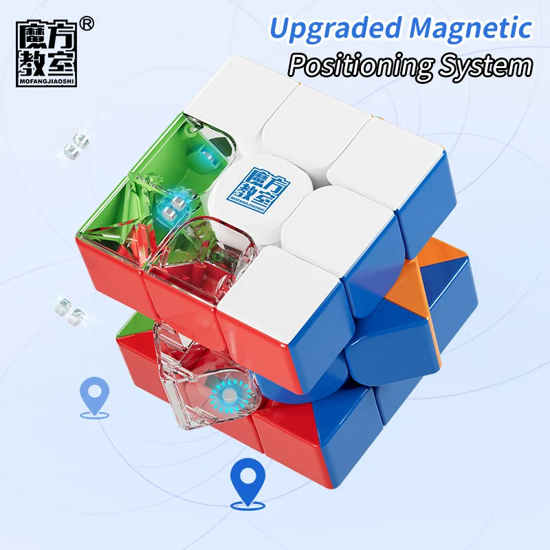 MOYU Meilong M Cubo mágico magnético 3X3 2X2 Pyraminx Cubing Professional Speedcube 3x3x3 rompecabezas de velocidad juguete para niños Cubo mágico