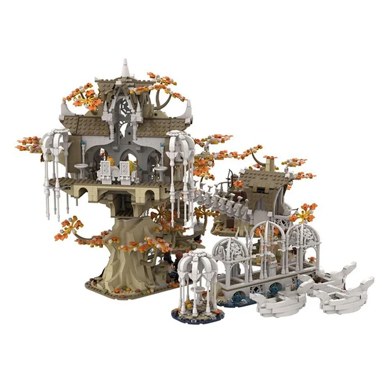 Rings Movie Series UCS Lothlorien Complete Bundle Building Blocks Castle Architecture Technology Bricks Toys Xmas Gifts