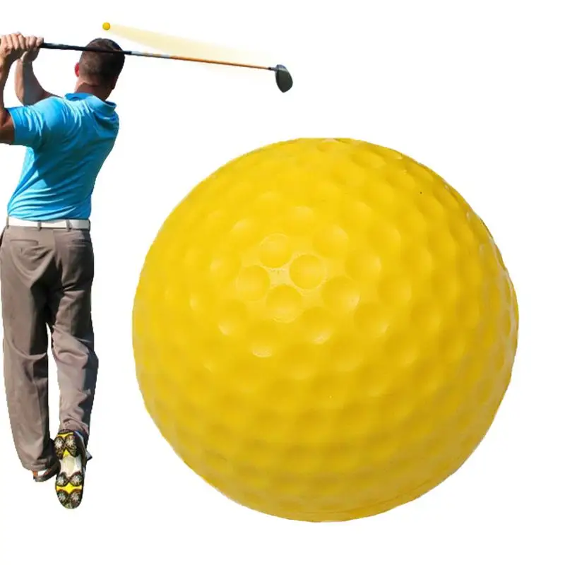 Foam Golf Balls Lightweight Foam Practice Golf Balls For Indoor Use Convenient PU Floating Golf Balls Practice Golf Balls For