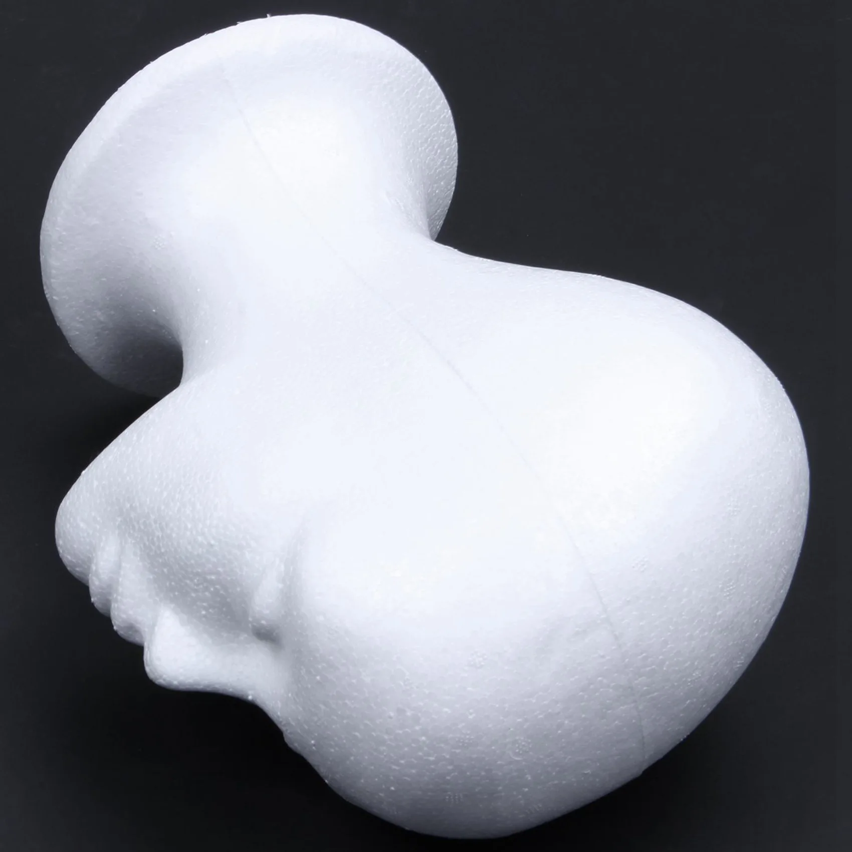 

5X Female Foam Mannequin Head Model Hat Wig Display Stand Rack White