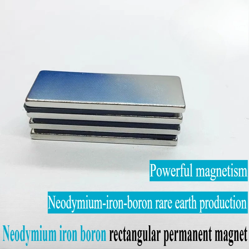 

50pcs/lot Large rectangular high-strength magnets, 25–60mm in diameter, suitable for refrigerators, offices and handheld devices