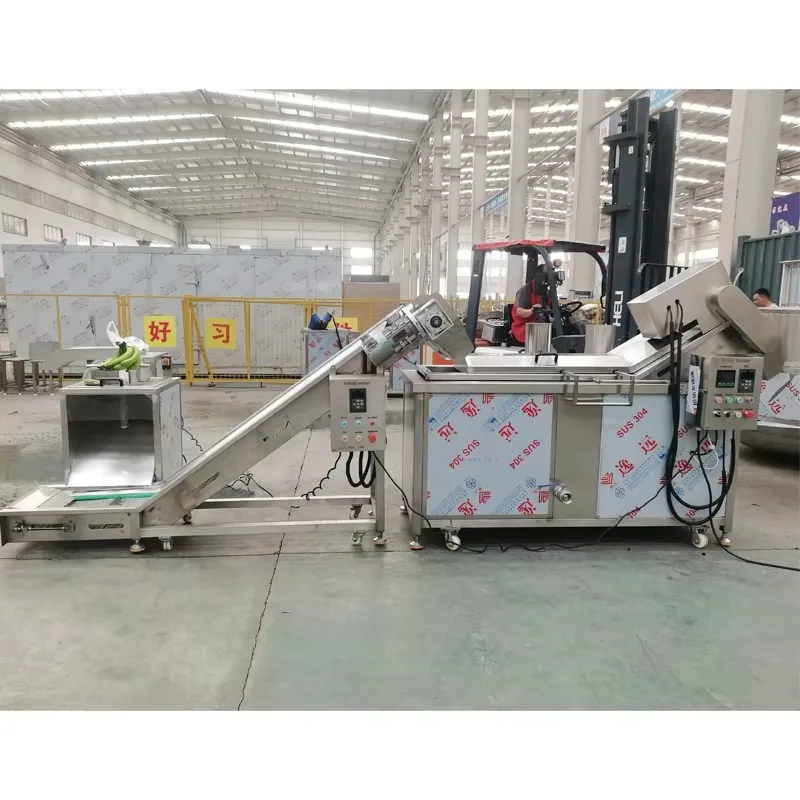 Línea Compacta Industrial Personalizada para Producción a Pequeña Escala de Papas Fritas, Chips de Plátano y Patatas Fritas al Estilo Francés