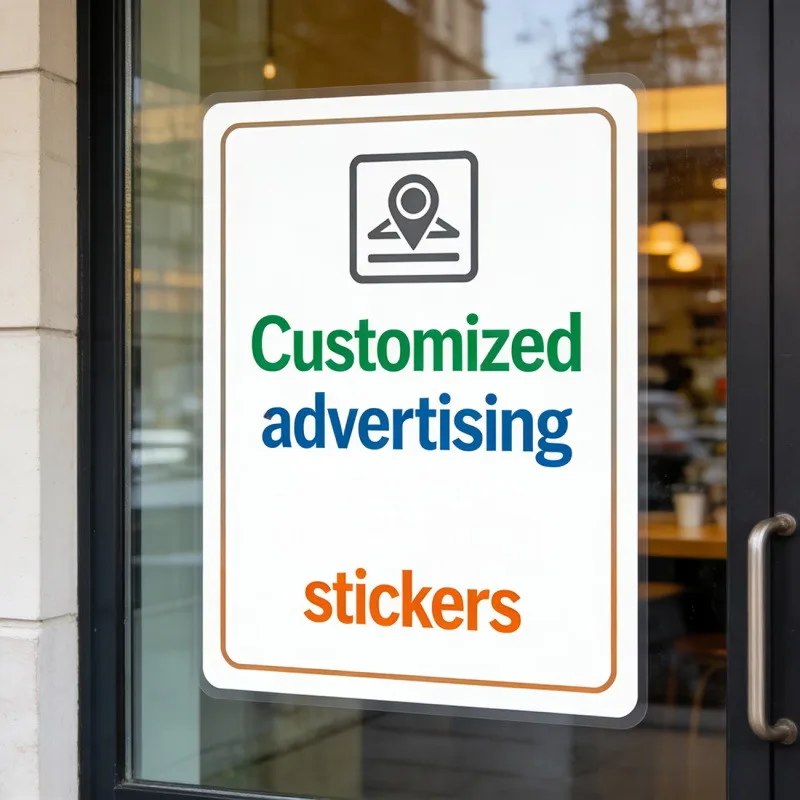 Custom Full Waterproof Stickers PersonalizedFor Advertising Warning Guide Decoration Packaging And Commercial Business Labels