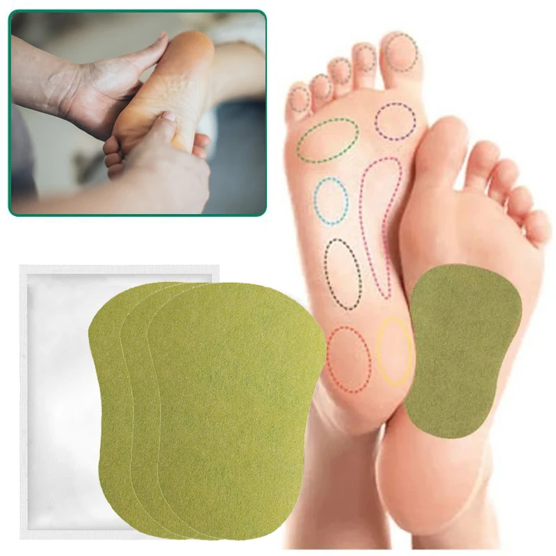 12Pcs Natural Herbal Foot Patch Deep Cleaning Foot Pads For Foot Care And Relaxation