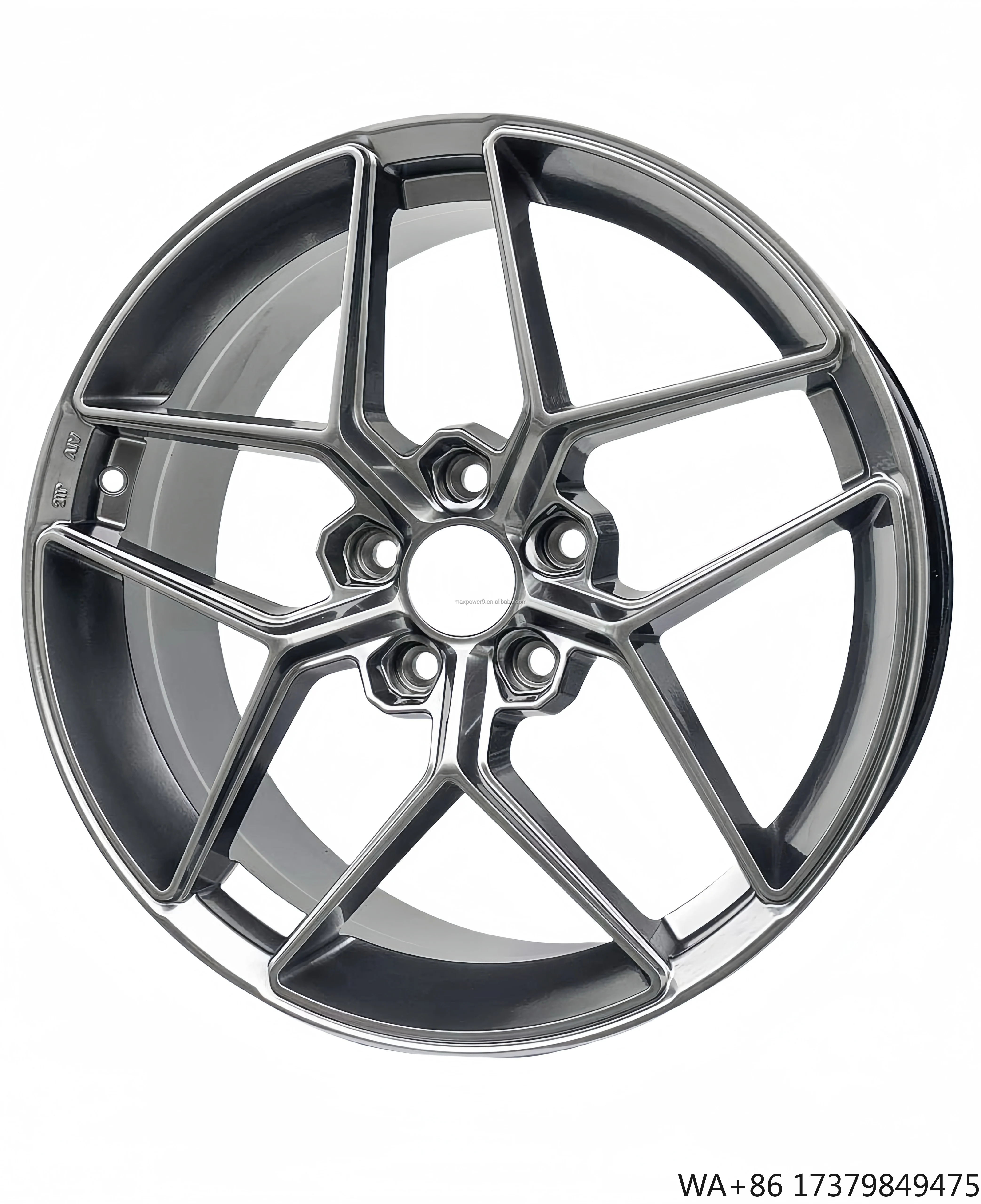 

New 18-19 Inch Flow Formed Forged Black White Sport Aluminum Alloy Wheel Rim Compatible for BMW Benz Audi Porsche Toyota Car