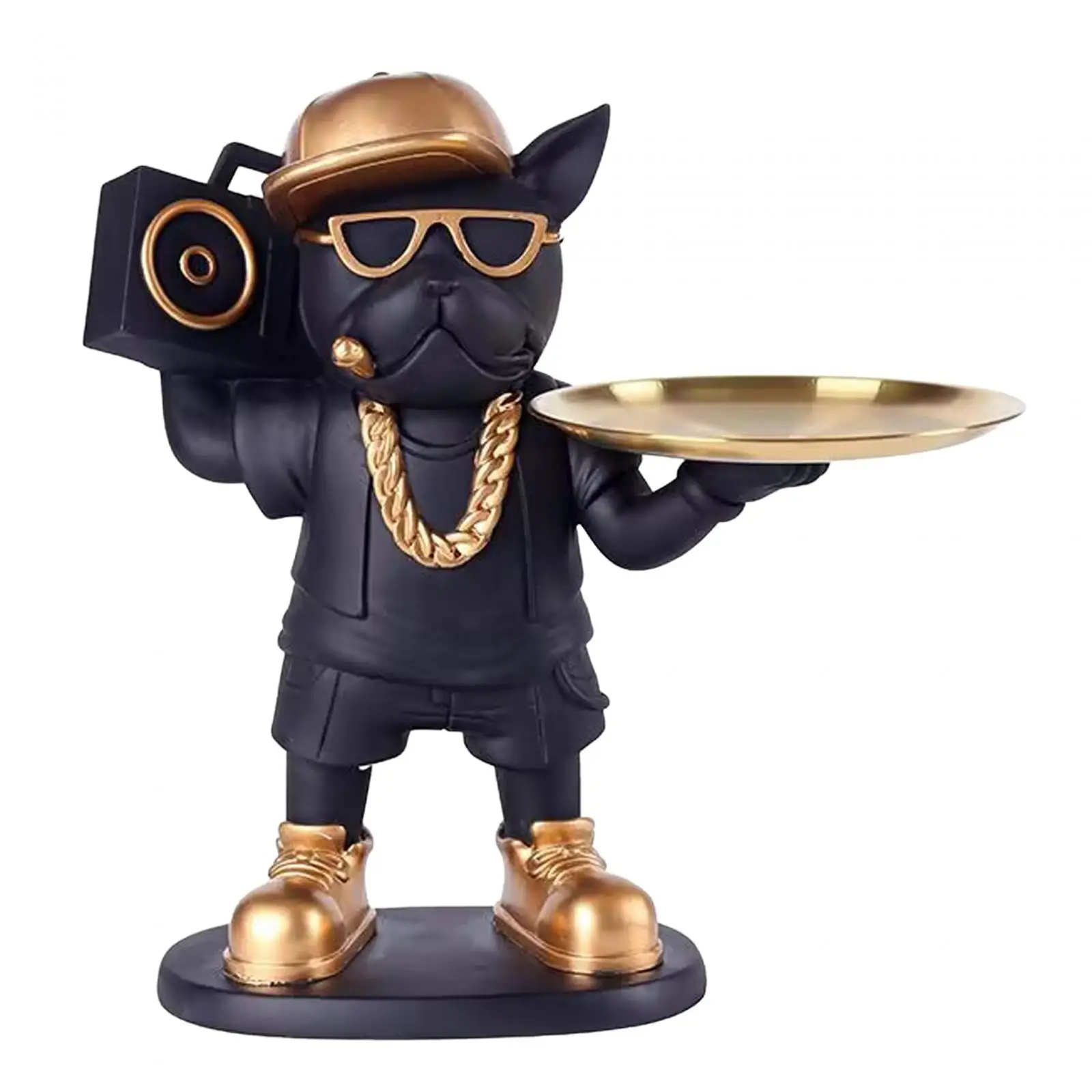 

Поднос для украшений и мелочей, коробка для хранения конфет в виде собачки, органайзер-фигурка животного для прихожей, гостиной, столешницы, тумбы, входной зоны