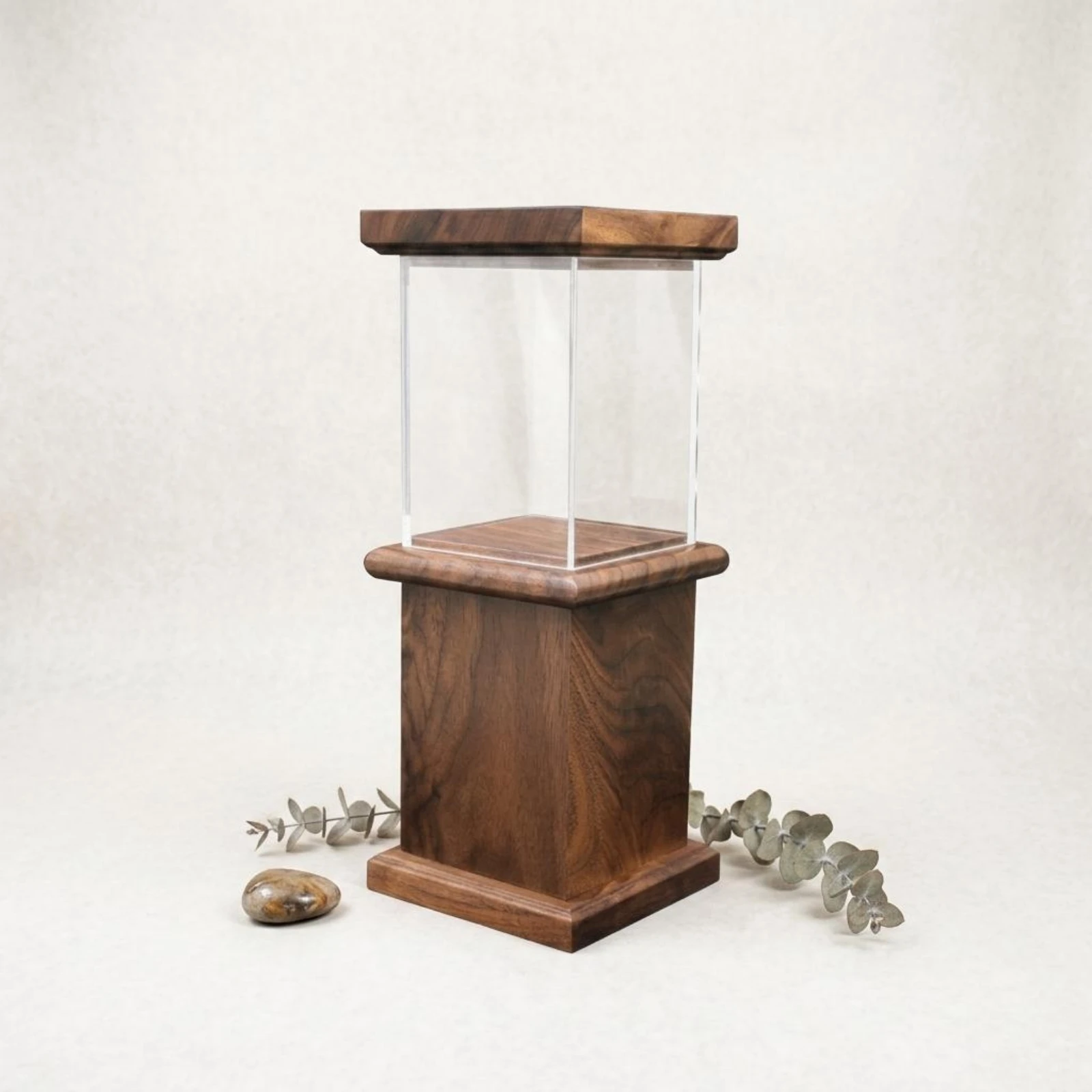 Picture 5: Dustproof Model Showcase Built-in Light Figurine Display Case Collectible Display Box High Clarity for Collectors, Cabinet