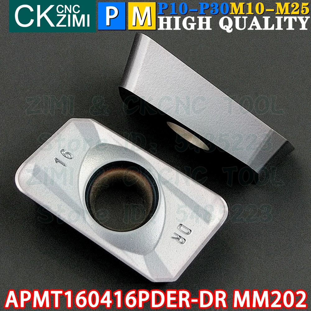APMT160416PDER-DR MM202 APMT 160416 PDER MM202 كربيد إدراج الكتف طحن إدراج أدوات APMT160416 PDER DR APMT1604 APMT 1604 آلة خرط تعمل بالتحكم الرقمي بواسطة الحاسوب فهرسة أداة القطع
