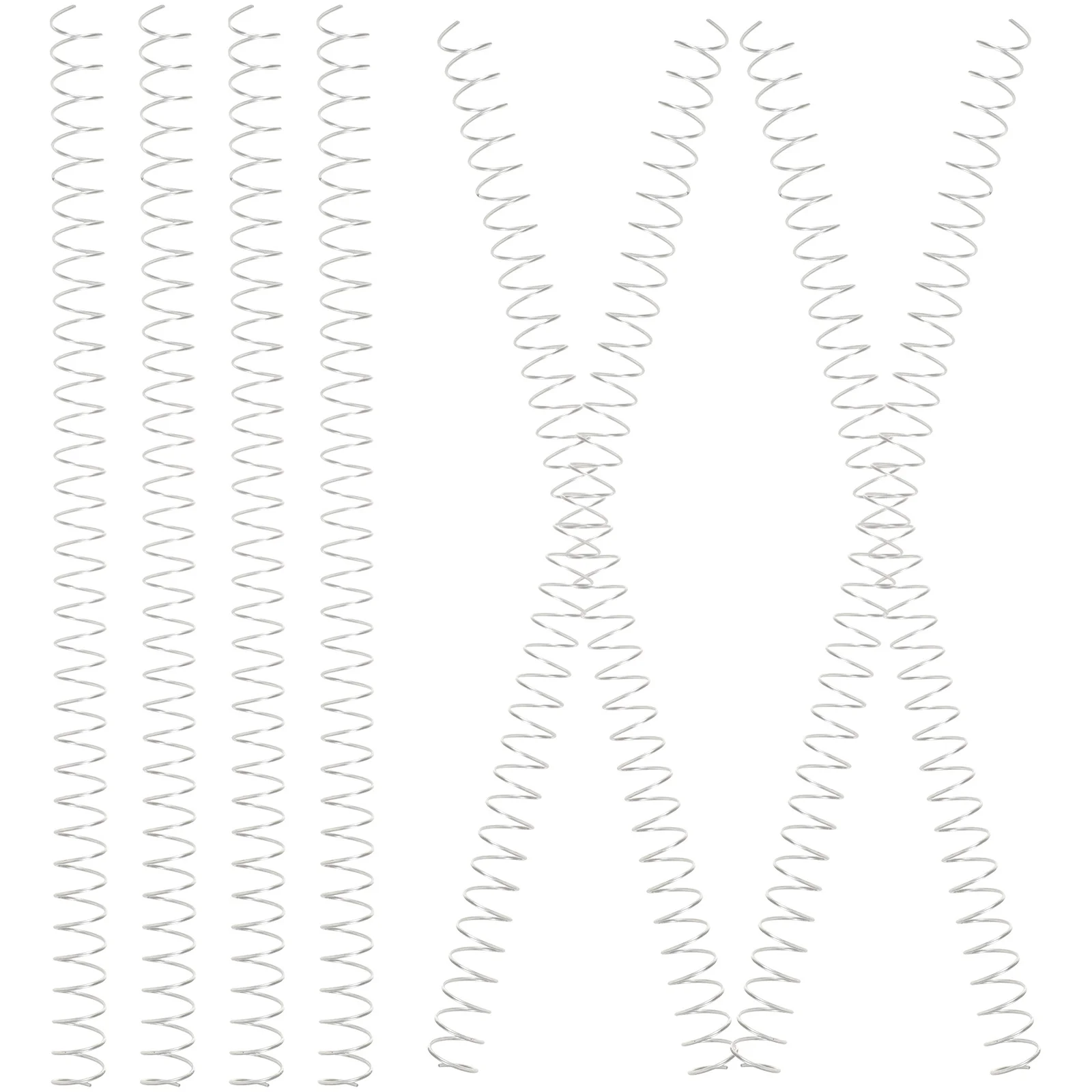 10 pezzi bobine a spirale in metallo fogli sciolti notebook anelli di rilegatura calendario pianificatore organizzatore raccoglitore di libri anelli a fogli sciolti bobine