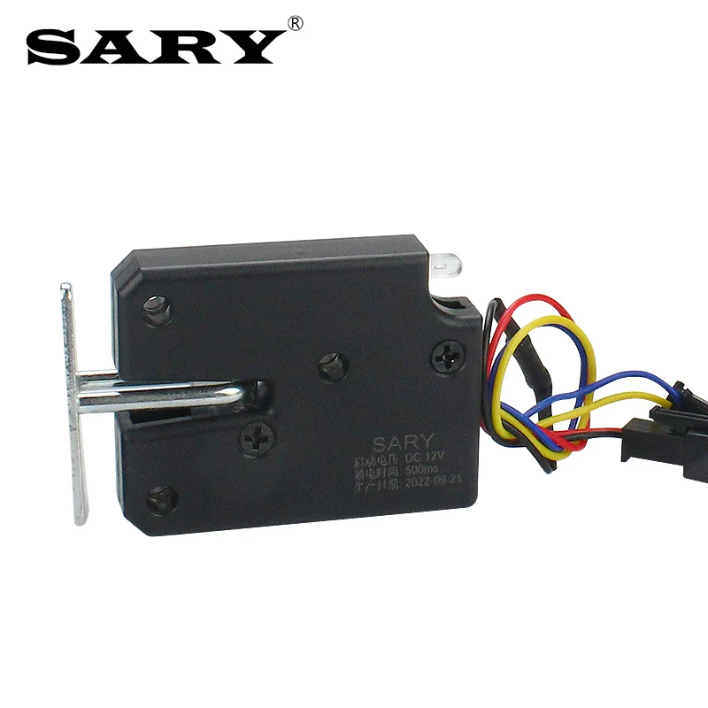 Micro Plastic Titanium Draad Lock Opbergkast Deur Elektrisch Slot DC3V 5V 12V Met Feedback Elektrisch Slot