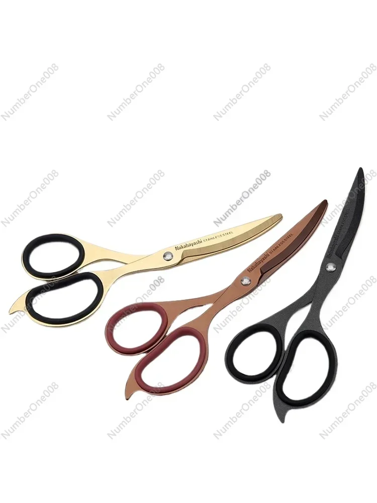 Stationery Reward Nakabayashi Zhonglin Scissors Sharp Labor-Saving Household Scissors  Tailor Small Scissors