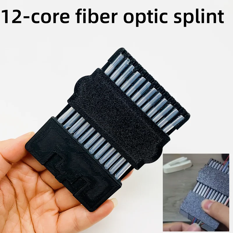 Heat Shrink Tube Fiber Threading Board, Heat Shrink Tube Fiber Threading Auxiliary Tool Tube Clamp Set Fiber Threading Board