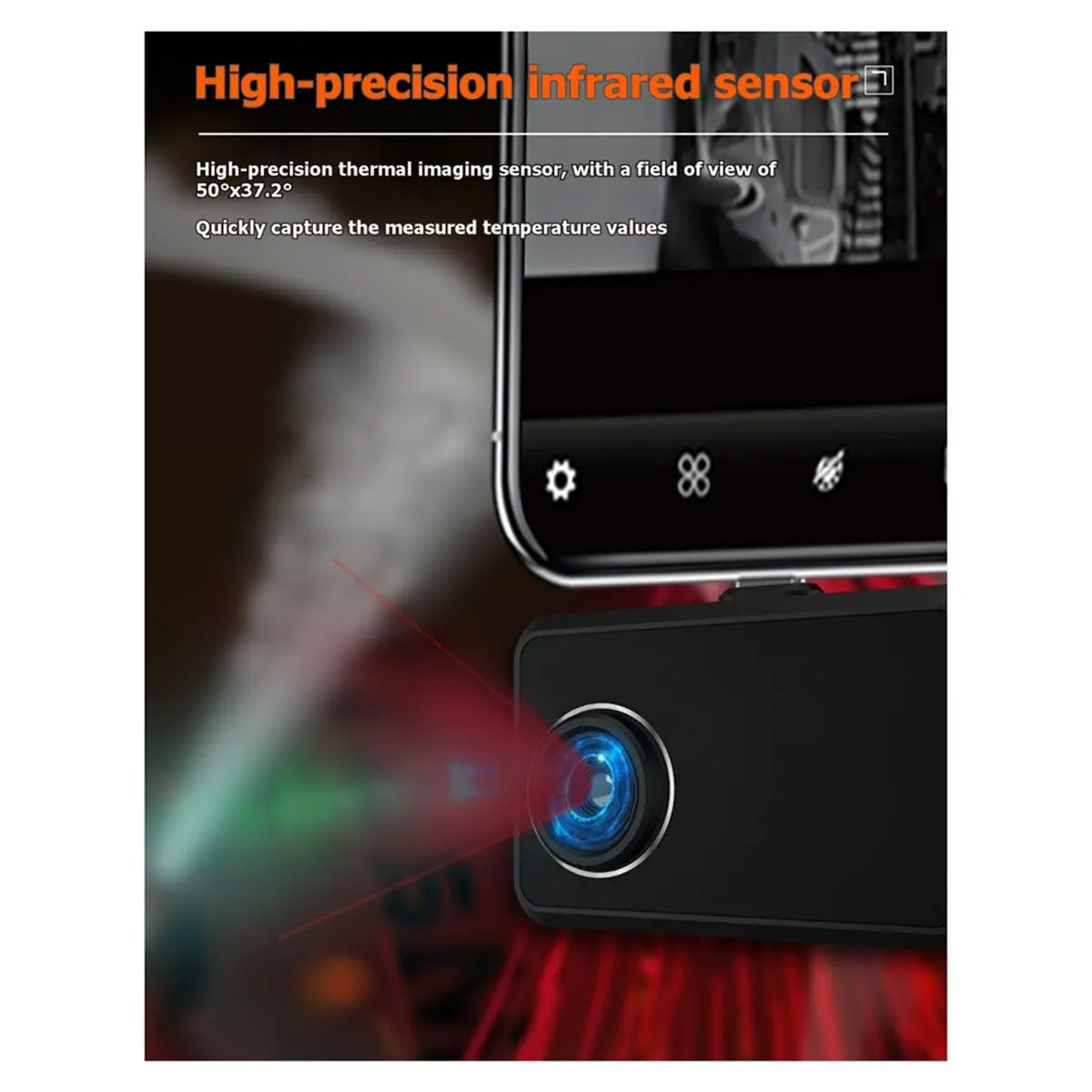 Big Discount ST160 Type-C Thermal Imager 256x192 Super Resolution Thermal Imaging Camera for IOS Android Thermal Camera