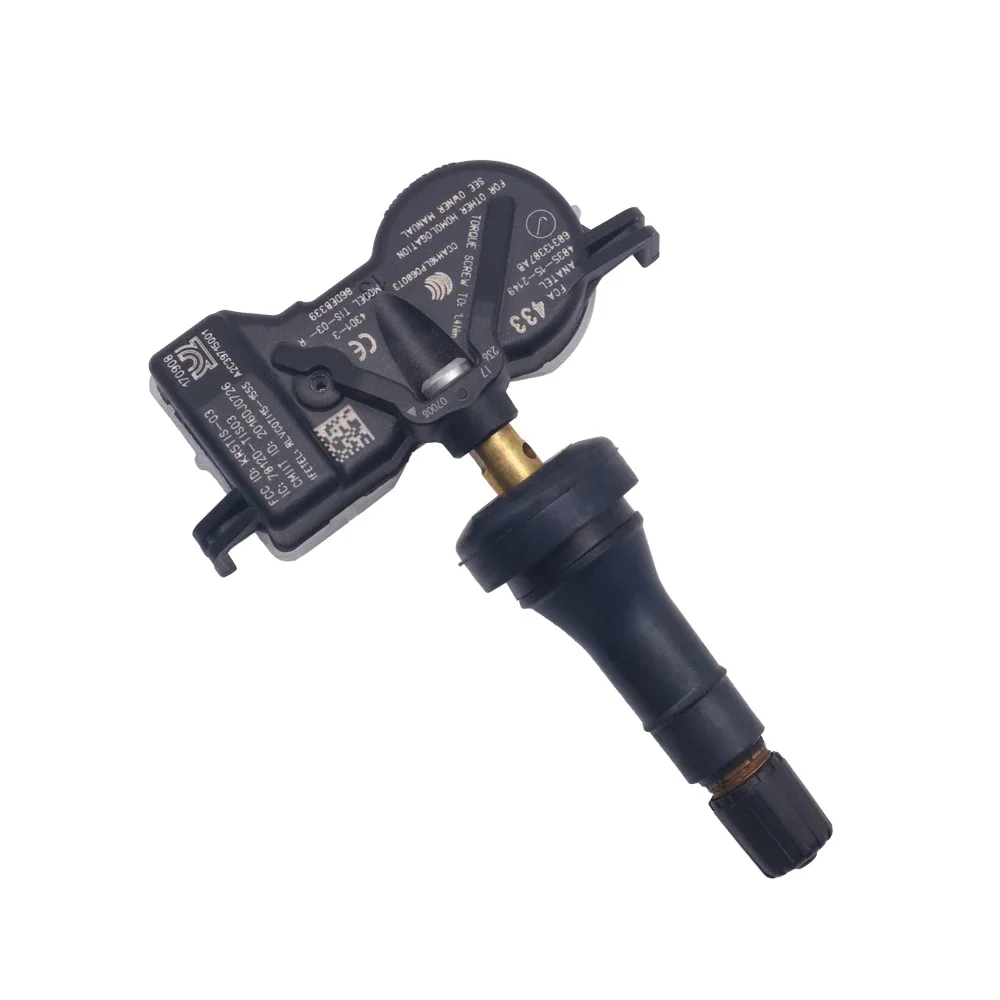 SENSOR de presión de neumáticos para Jeep Compass, SENSOR de presión de neumáticos 68313387AB, 2018-2022, 433MHz, TPMS