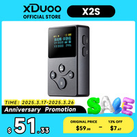 XDUOO X2S Hi-Res Lossless DSD128 PCM 128GB OLED Portable Music Player