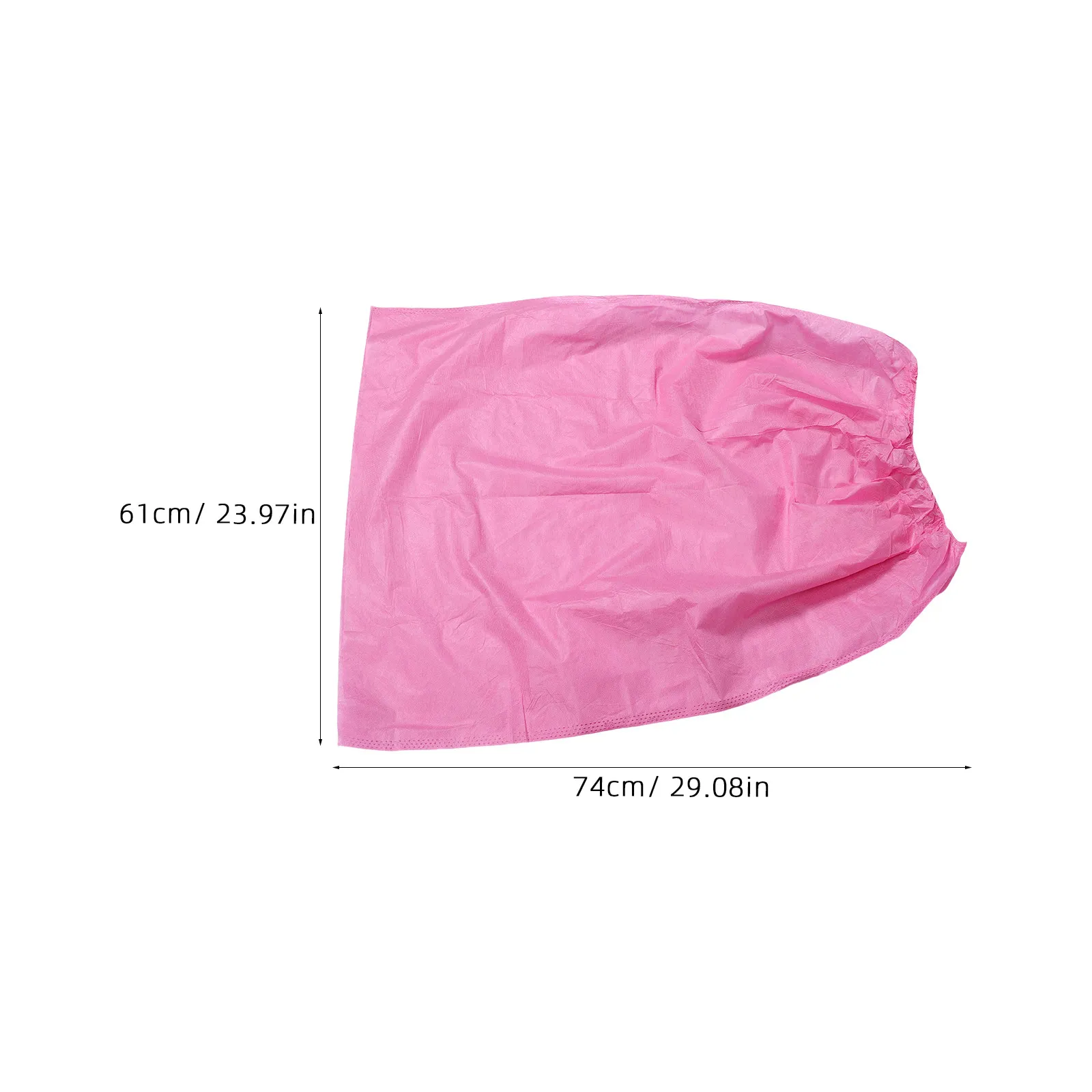 20Pcs Disposable Spa Bathrobe Women Lightweight Non-Woven Bath Skirt Elastic Wrap Sweat Steaming Gown Salon Facial Bridal Shower
