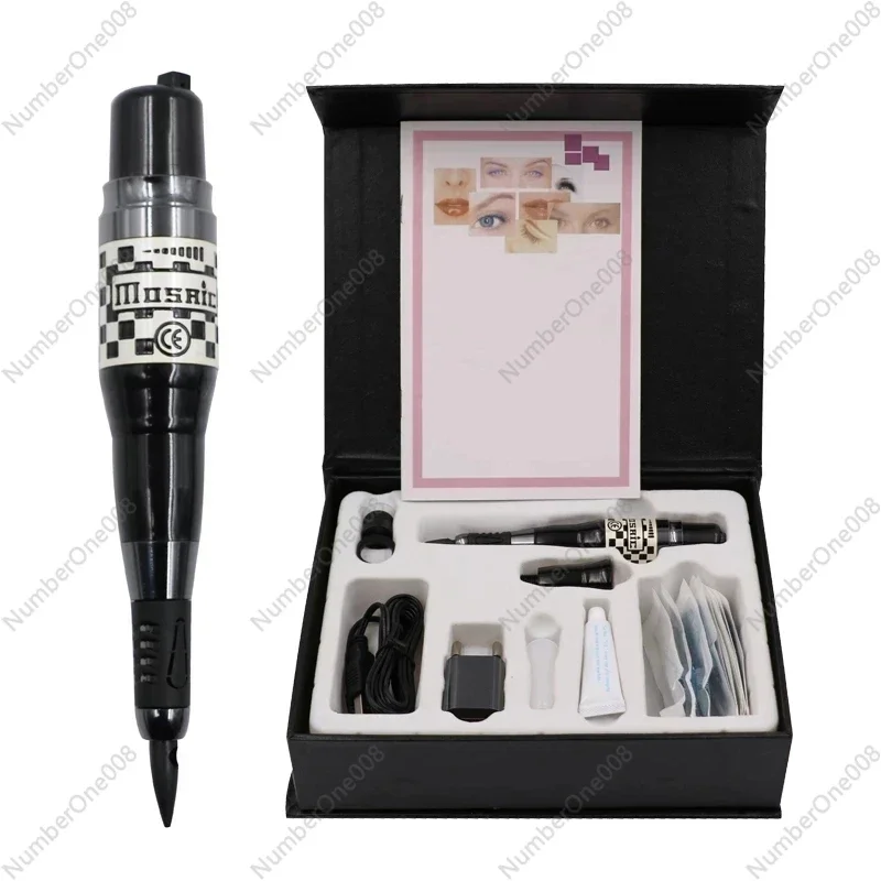 Mosaic Tattoo Machine High Quality Permanent Makeup Machine Tattoo Eyebrow Lip Liner Eyeliner Tattoo Pen