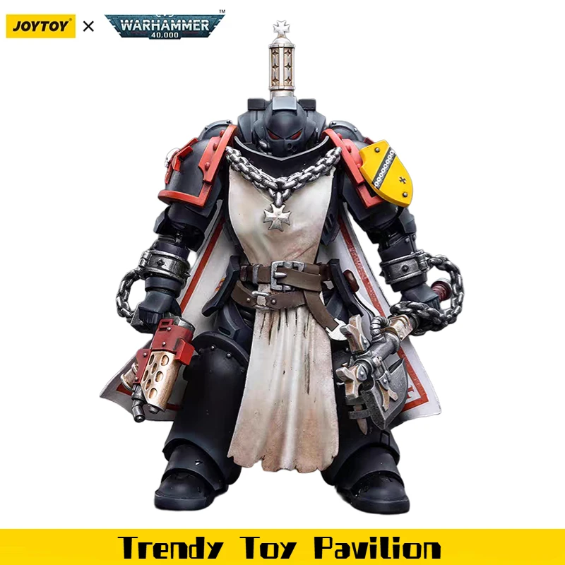 

【JOYTOY】1/18 Фигурка Warhammer 40K Black Templars Primaris Sword Brethren Granbertus Коллекция игрушек