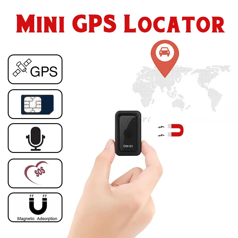 

Мини GPS-локатор, магнитный локатор, диктофон для автомобиля, детского автомобиля, смарт-устройство для защиты от потери, удаленное местоположение, WIFI/LBS трекер