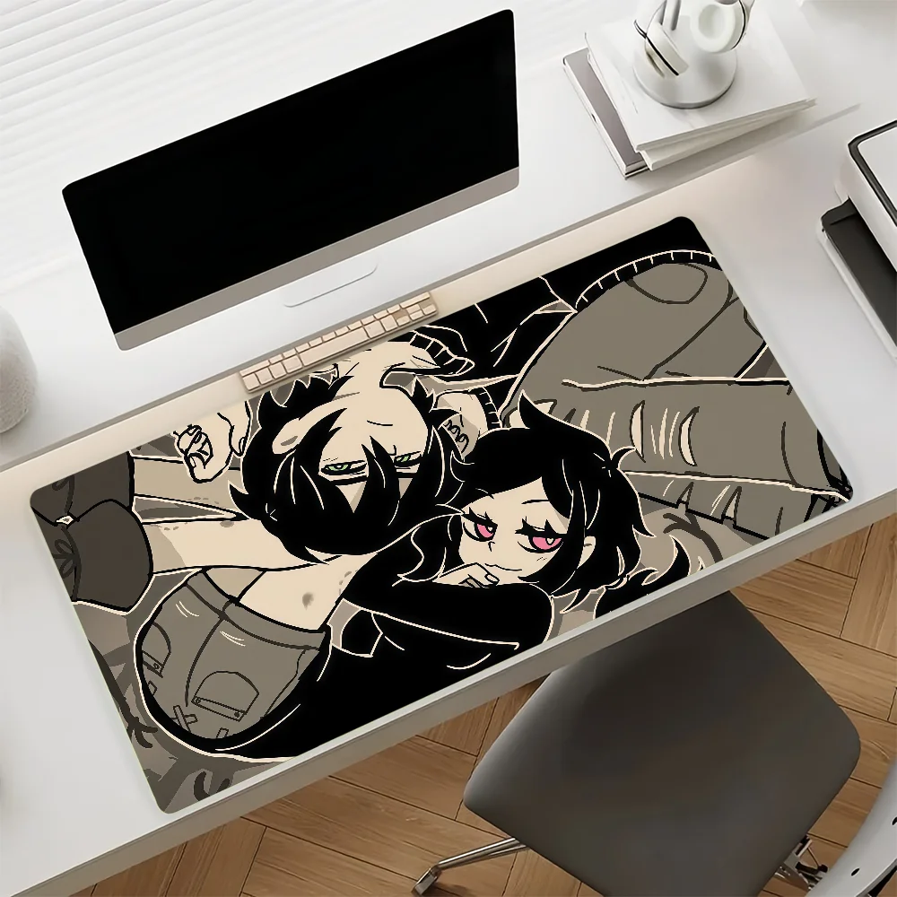 Games The C-coffin Of Andy And Leyley Mouse Pad Anti Slip Rubber Edge Locked Thickened Laptop Gaming Desk Mat