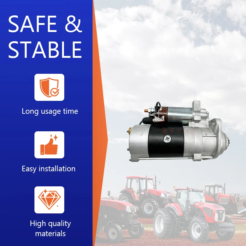 NEW HNROCK Starter Motor 5403868 Suitable for 6L8.9 Construction Machinery Starter Generator Air Compressor Unit
